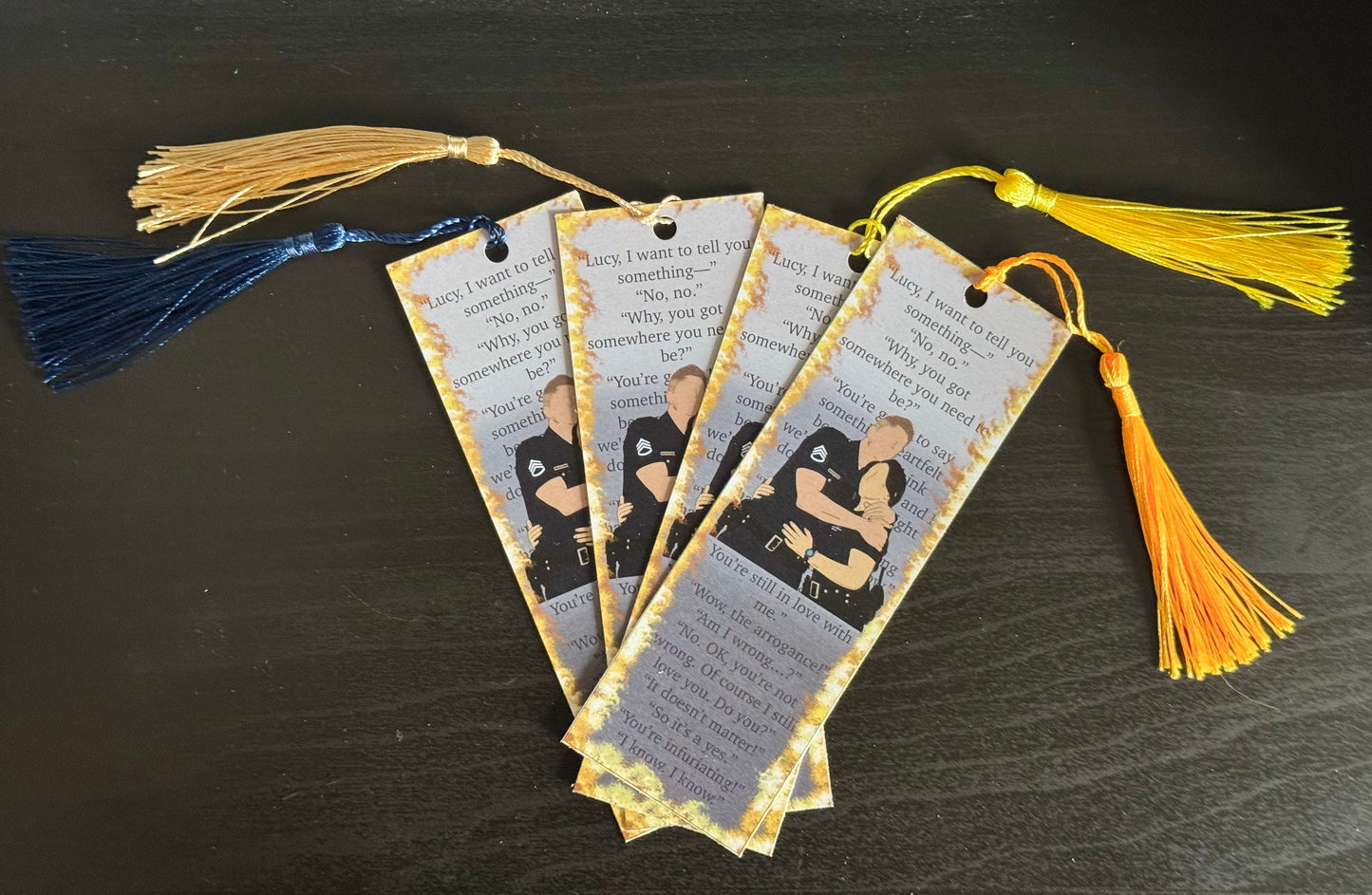 Chenford Bookmark - The Rookie, Code 4, Tim Bradford, Lucy Chen