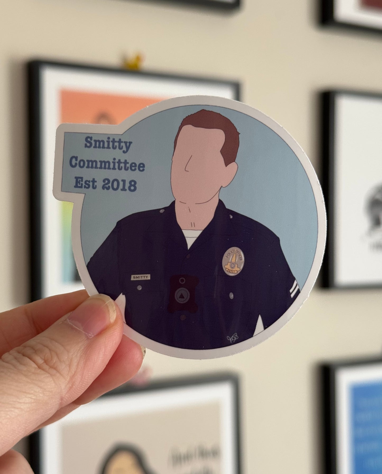 The Rookie Stickers - The Early Seasons - Lucy Chen, Tim Bradford, John Nolan, Jackson West, Angela Lopez