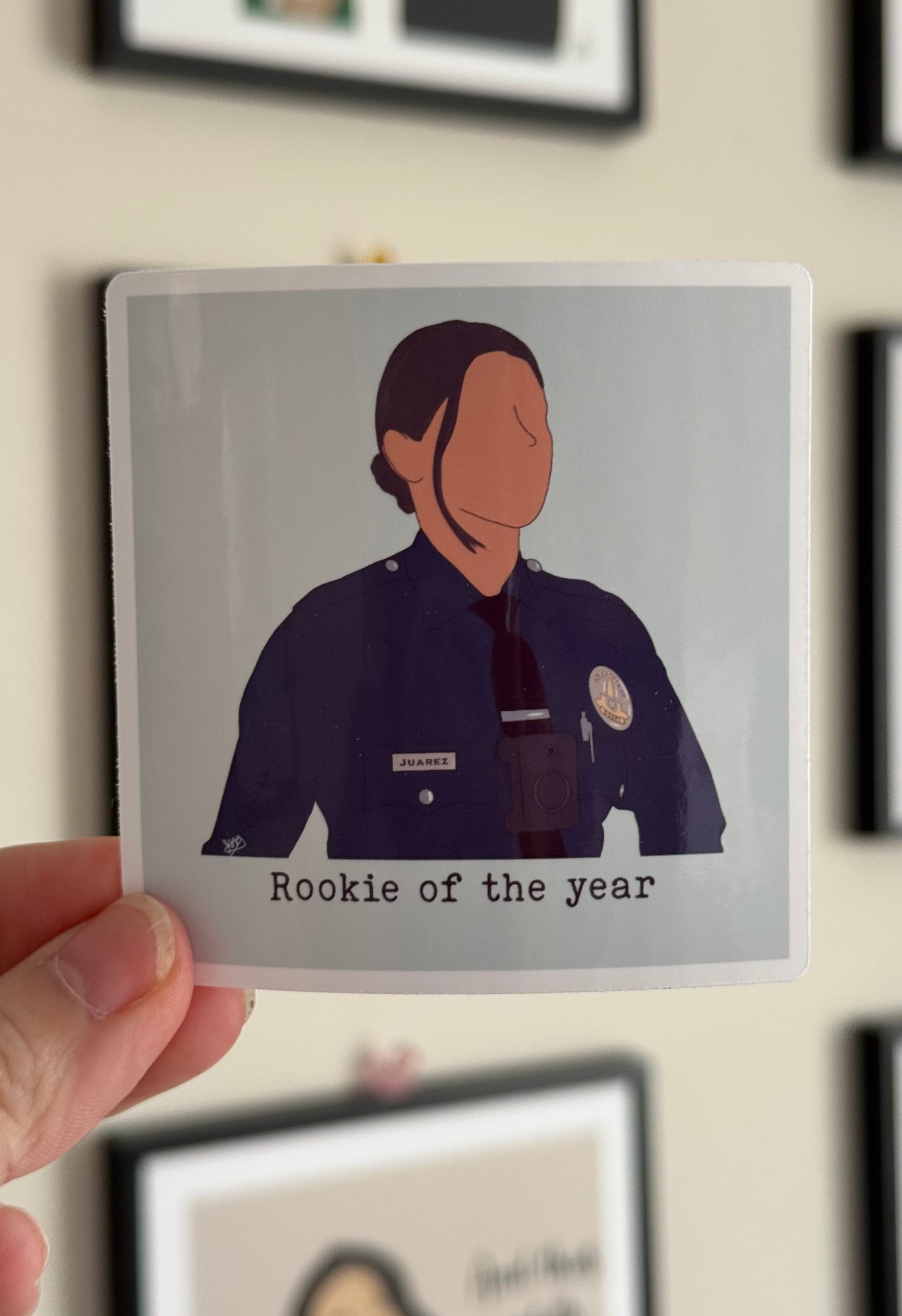The Rookie Stickers - Season 7 Series 2- Chenford, Wopez, Training Officers, Rookies