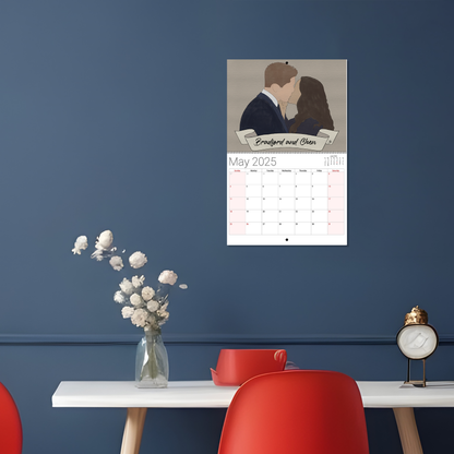 *Limited Stock* 2025 The Rookie Inspired Calendar, Bradford, Chen, Lopez, Harper, Nolan, Grey, Chenford, Wopez, Kojo, Wall Calendar, Fan Art