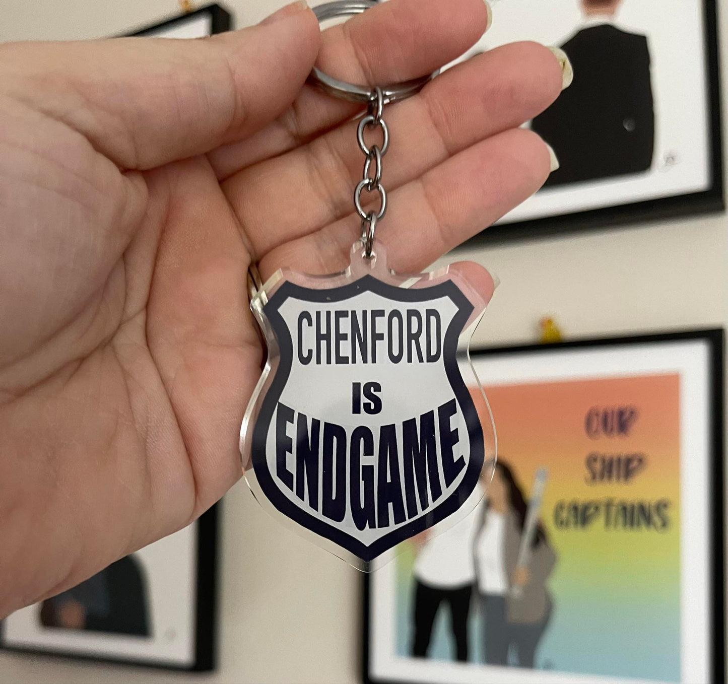 The Rookie Acrylic Keychains | Double Sided | Chenford