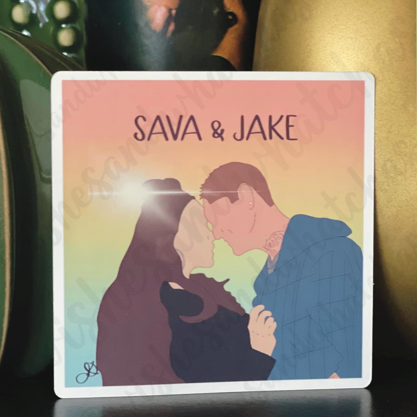 The Rookie Stickers - Chenford, Jake, Sava, Dim and Juicy