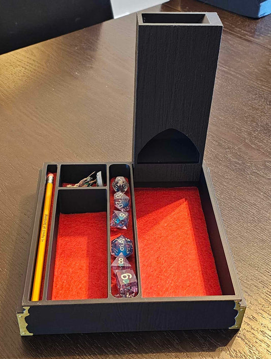 Role Playing Character Box Dungeons and Dragons Dice Tower