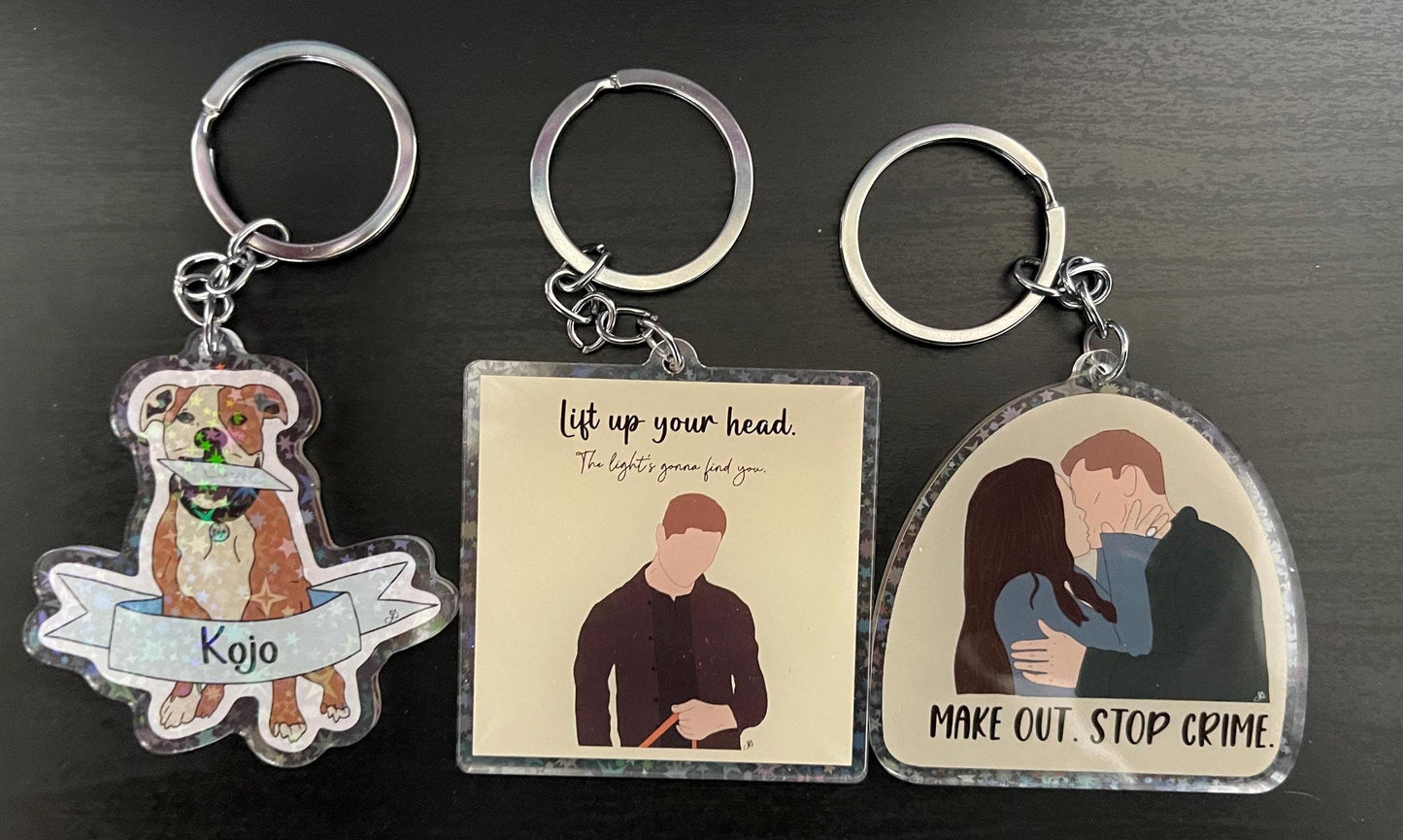 The Rookie Acrylic Keychains 2 | Double Sided | Chenford | Kojo