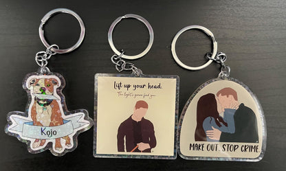 The Rookie Acrylic Keychains 2 | Double Sided | Chenford | Kojo