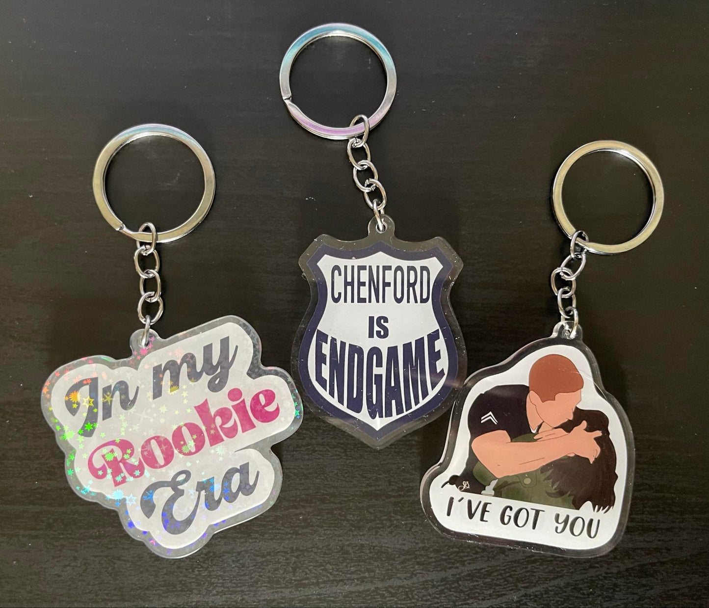 The Rookie Acrylic Keychains | Double Sided | Chenford