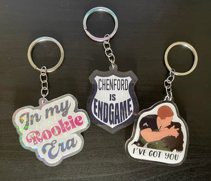 The Rookie Acrylic Keychains | Double Sided | Chenford