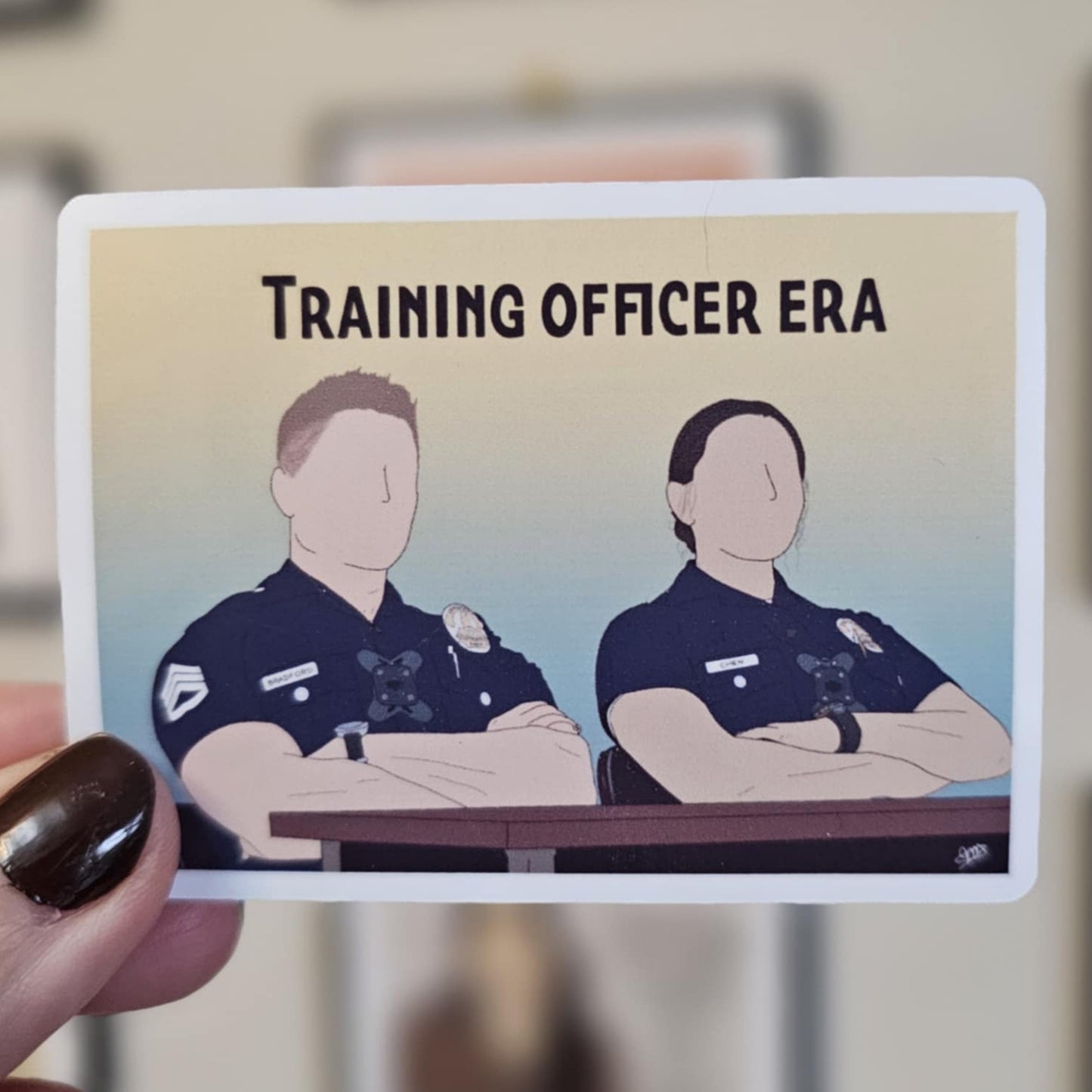 The Rookie Stickers - Eras, Chenford, Dating, Angst, Training Officers, At your six