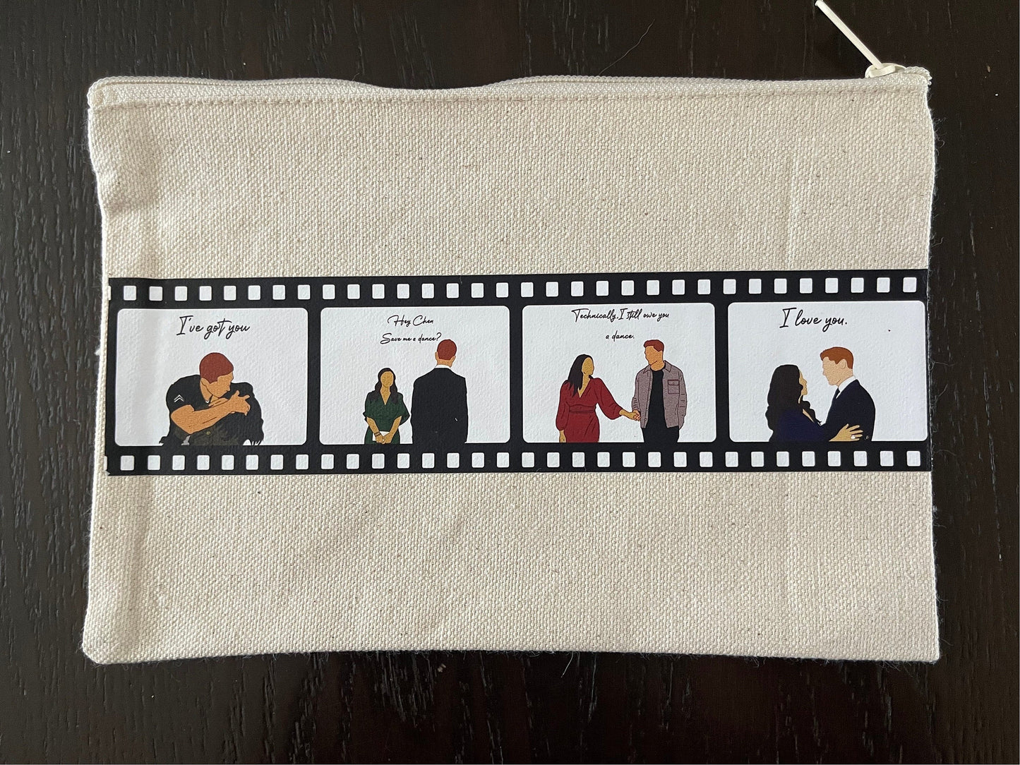 The Rookie - Chenford Canvas Bag - Travel Bag - Cosmetic Bag - Makeup Tote