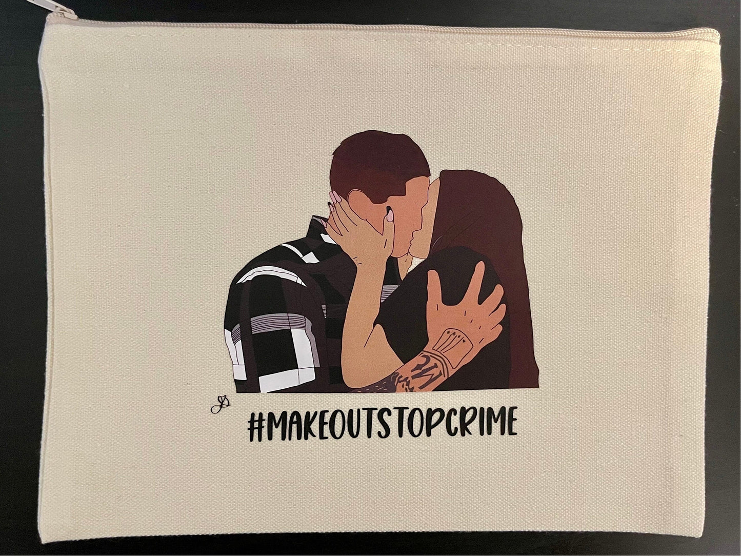 The Rookie - Chenford Canvas Bag - Travel Bag - Cosmetic Bag - Makeup Tote