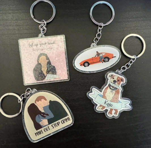The Rookie Acrylic Keychains 2 | Double Sided | Chenford | Kojo