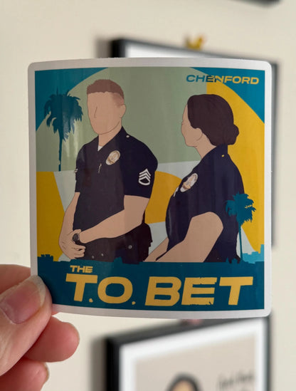 The Rookie Stickers - Season 7 Series 1 - Chenford, Wopez, Training Officers, Rookies