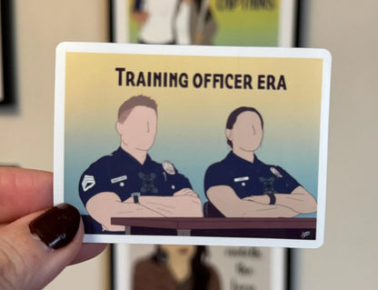 The Rookie Stickers - Season 7 Series 1 - Chenford, Wopez, Training Officers, Rookies