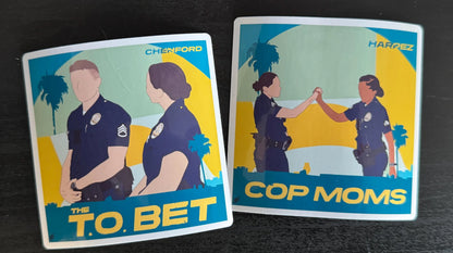 The Rookie Stickers - Season 7 Series 1 - Chenford, Wopez, Training Officers, Rookies